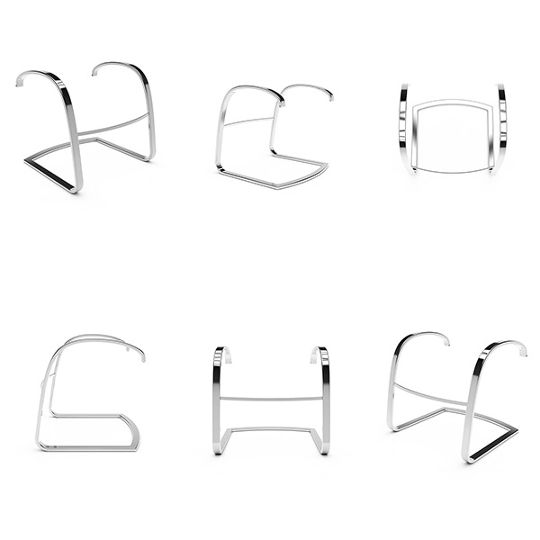 HM-F002 Metal Chair Frame