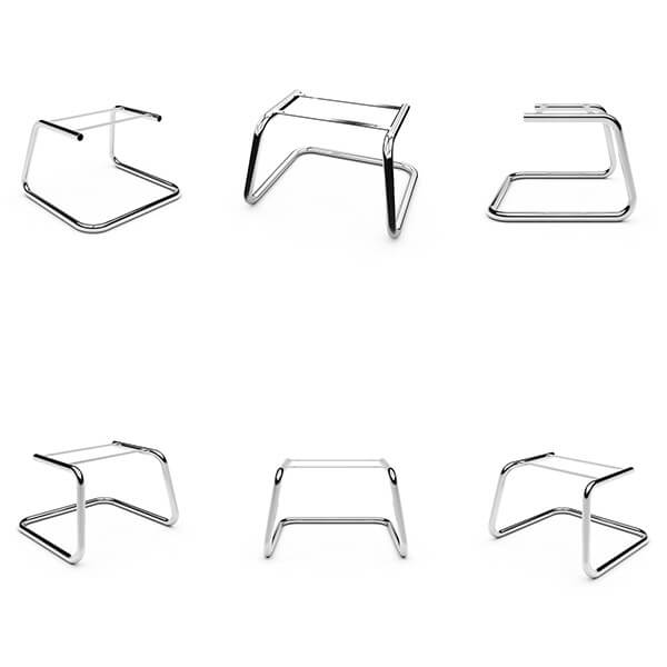 HM-F004 Wholesale Metal Office Chair