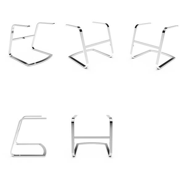 HM-F001 Ergonomic Office Chair Frame