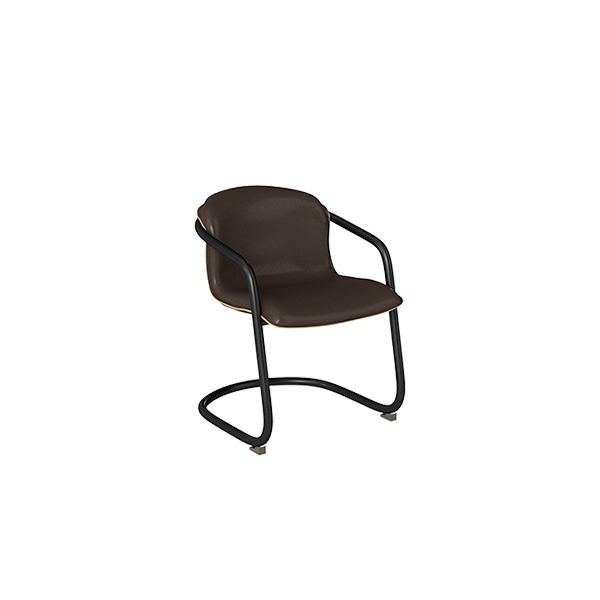 Light Luxury Cantilever Leather Armchair